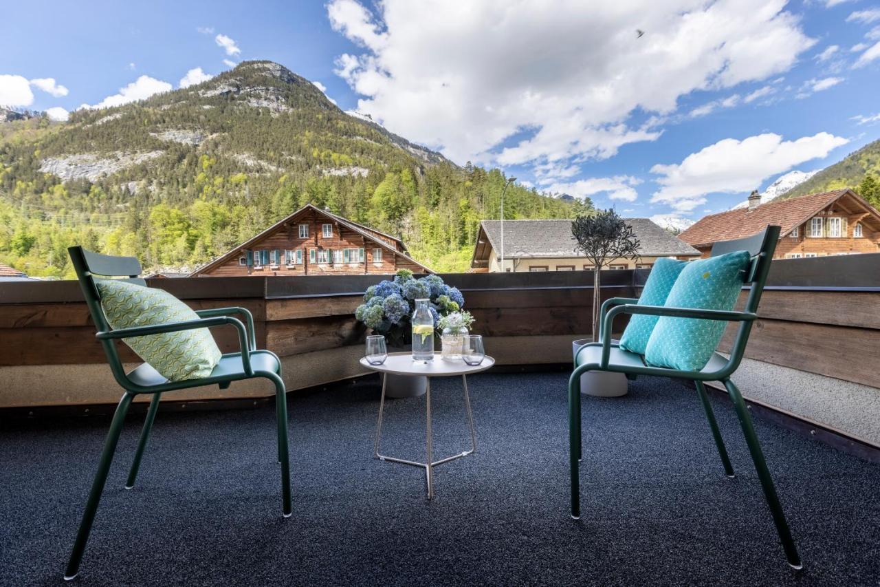 Hotel Restaurant Urweider Innertkirchen Buitenkant foto