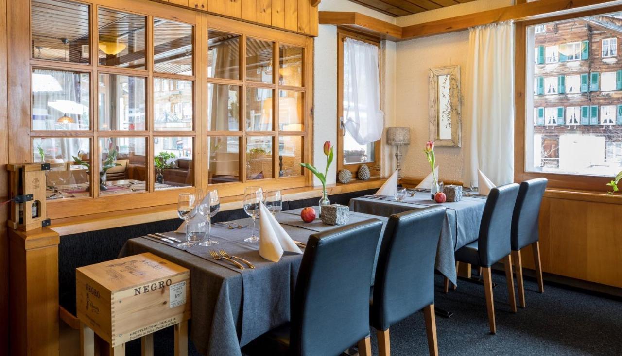 Hotel Restaurant Urweider Innertkirchen Buitenkant foto