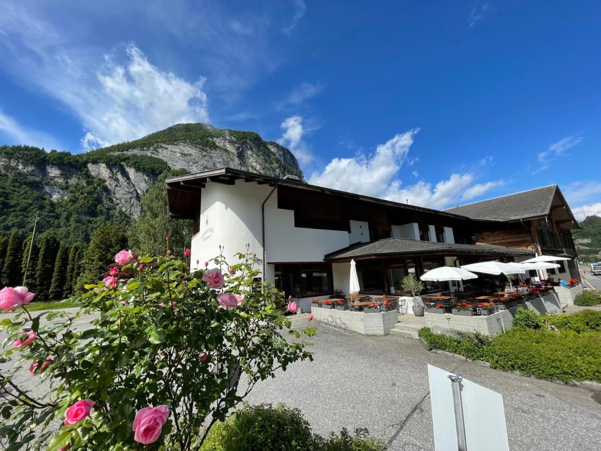 Hotel Restaurant Urweider Innertkirchen Buitenkant foto