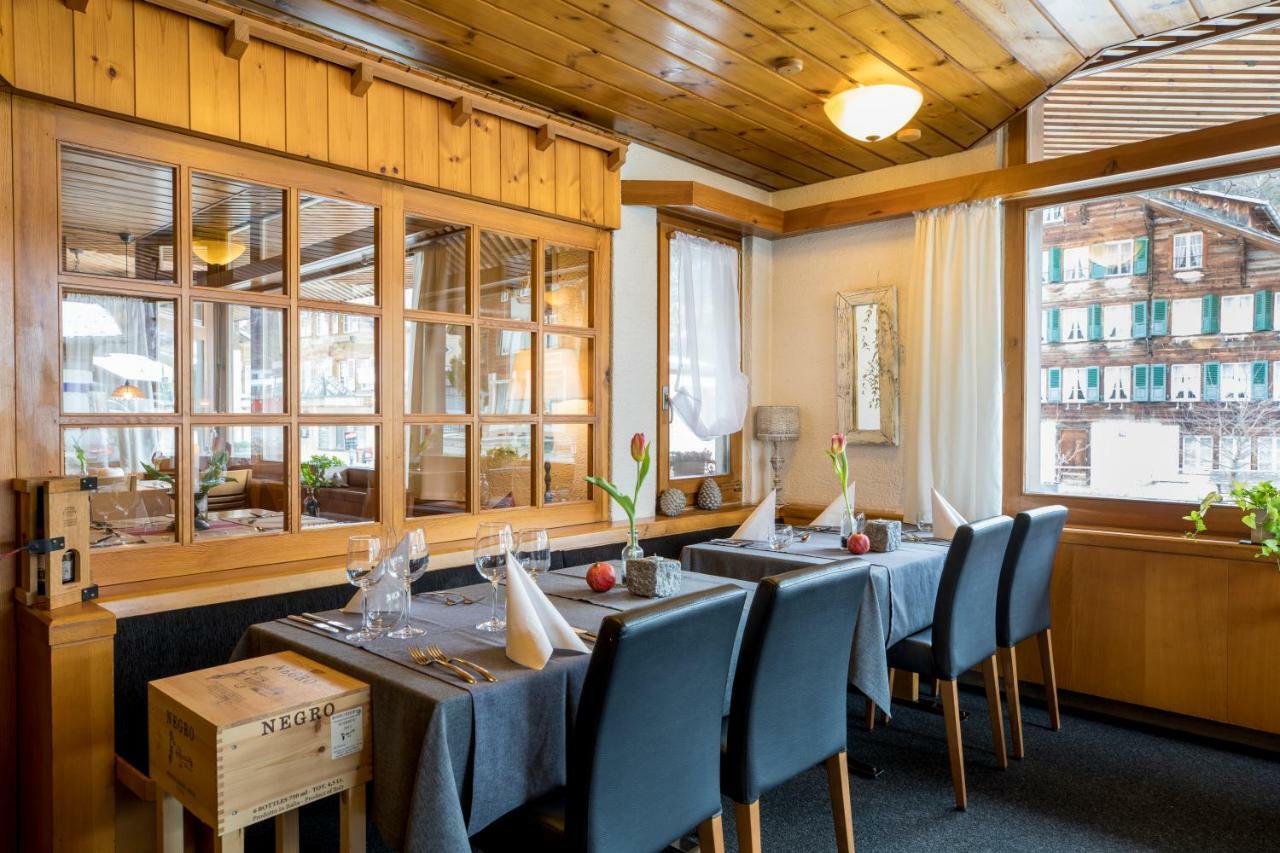 Hotel Restaurant Urweider Innertkirchen Buitenkant foto